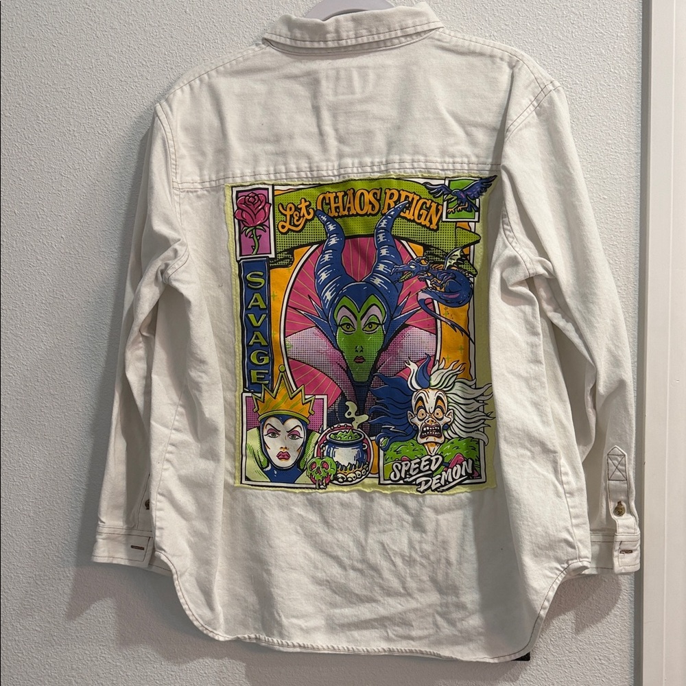 Handmade Jean shirt villains